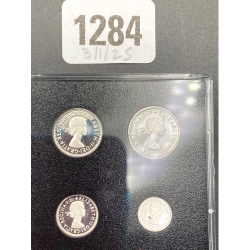 1284 - Silver proof Maundy 4 coin set 2006