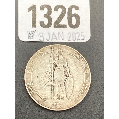 1326 - 1905 Florin Scarce Date