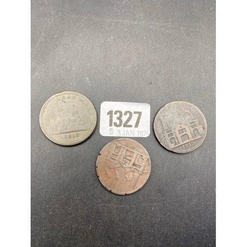 1327 - Hull Lead Works tokens