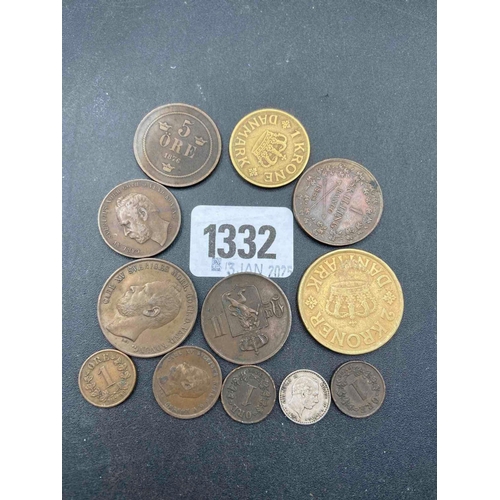 1332 - Scandinavian Coins