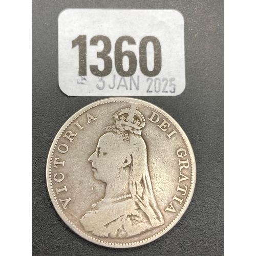 1360 - Double florin 1890