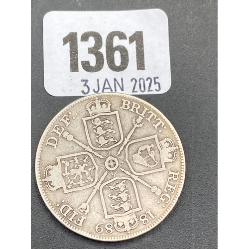 1361 - Double florin 1889