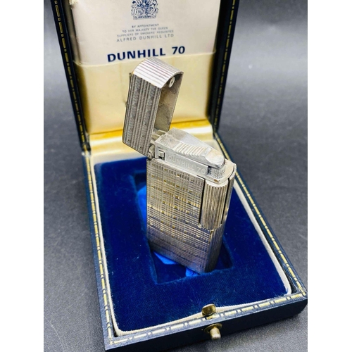 625 - A cased DUNHILL lighter