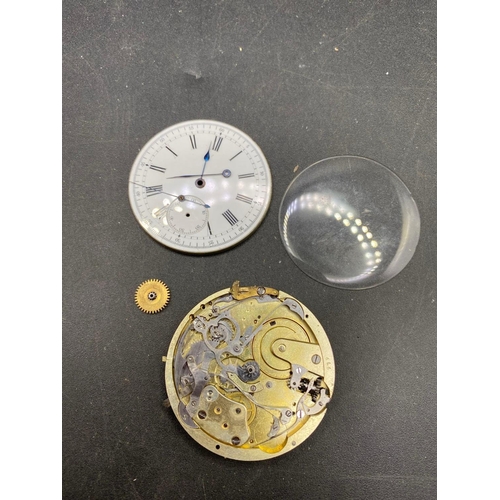 824 - A quarter repeater pocket watch movement