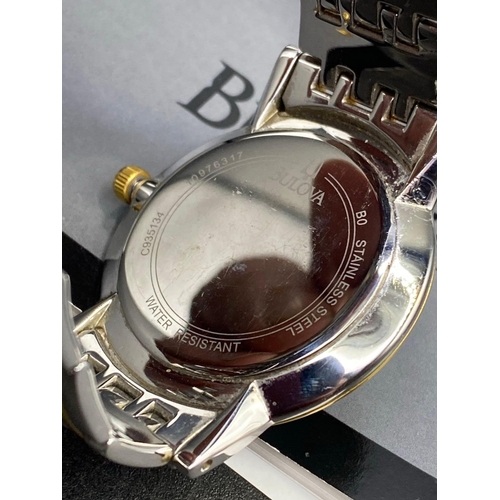 831 - A cased BULOVA gents wrist watch