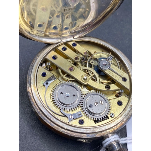 850 - A gents pocket watch by DAVID KEYS maker to the ADMIRALTY with seconds dial