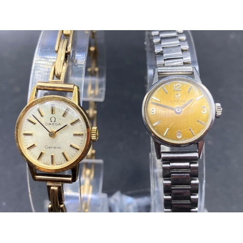 868 - Two OMEGA ladies wrist watches