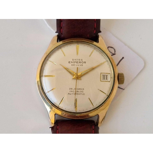 891 - A gents Emperor Deluxe wrist watch