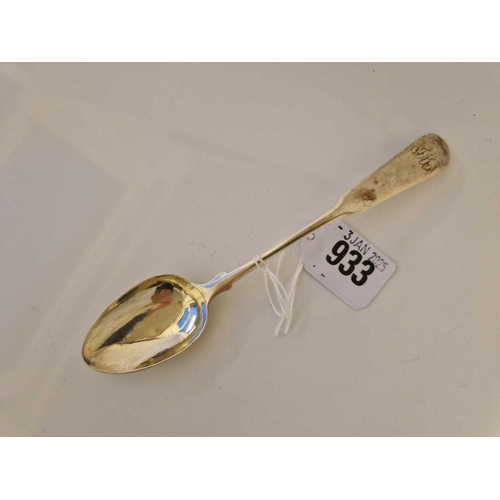 933 - Scottish provincial small desert spoon By J B