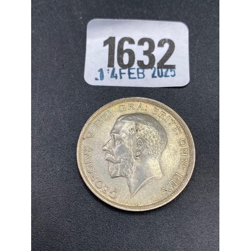 1632 - Half crown 1918, good grade