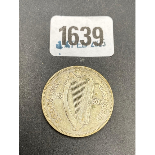 1639 - Irish half crown 1930