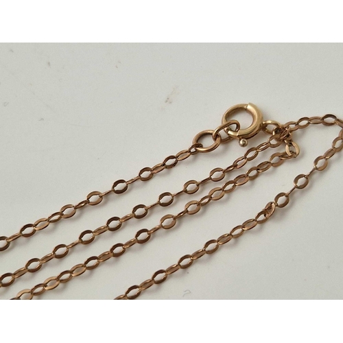 93 - A neck chain 9ct 20 inch 1.8 gms