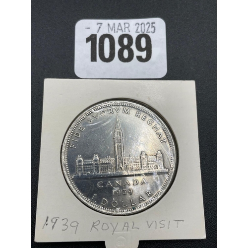 1089 - Canada dollar 1939