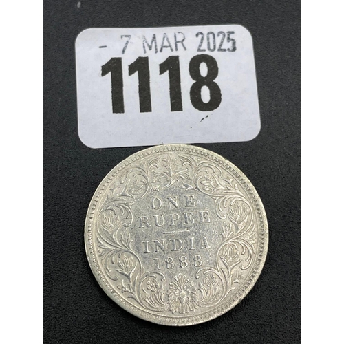 1118 - India Rupee 1888