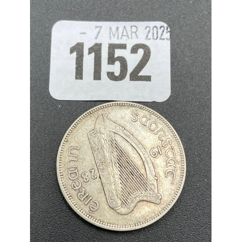 1152 - Irish half crown 1928