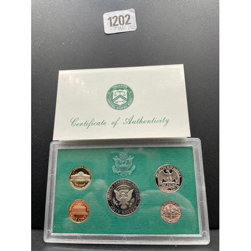 1202 - USA proof set 1995