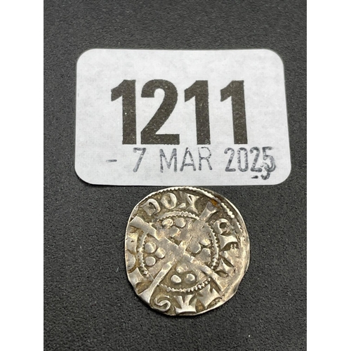 1211 - Silver Edward I penny 1272-1307