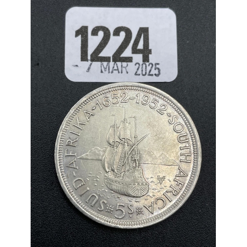 1224 - South African crown 1952