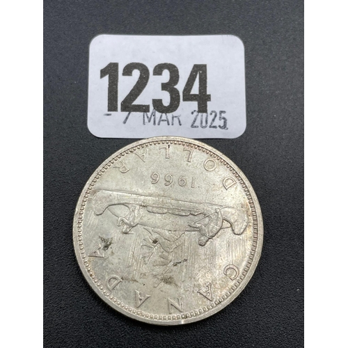 1234 - Canada dollar 1966