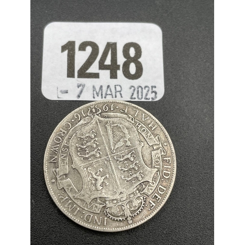 1248 - Half crown 1916