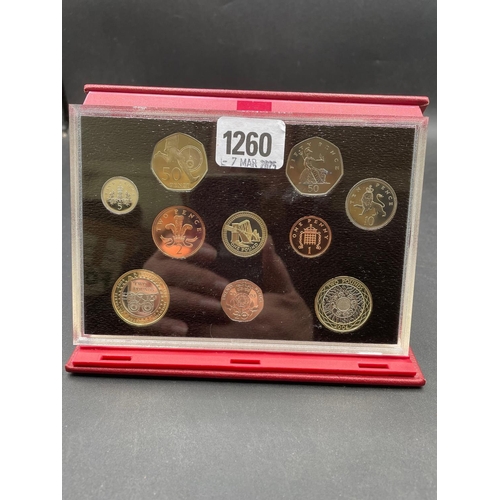 1260 - Royal Mint proof set 2004 10 coins