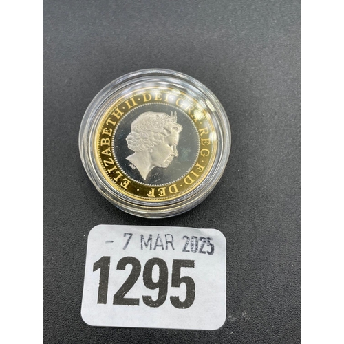 1295 - Proof silver �2 coin 1999