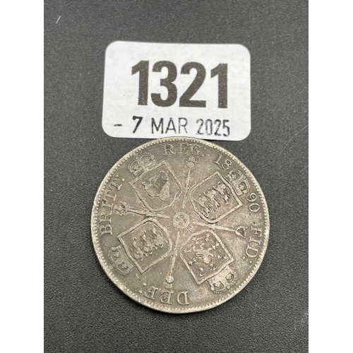 1321 - Double florin 1890