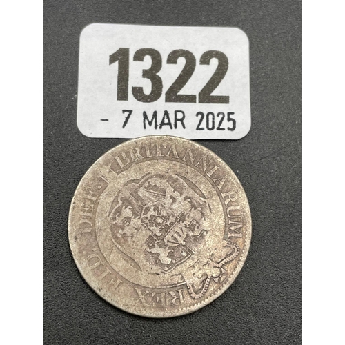 1322 - Half crown 1818