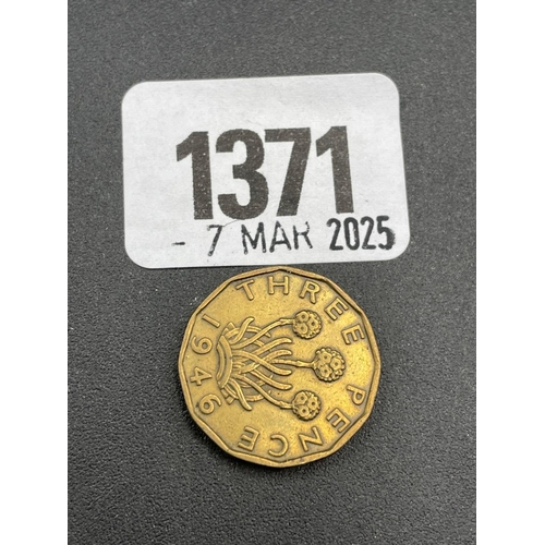 1371 - Scarce 1946 3d