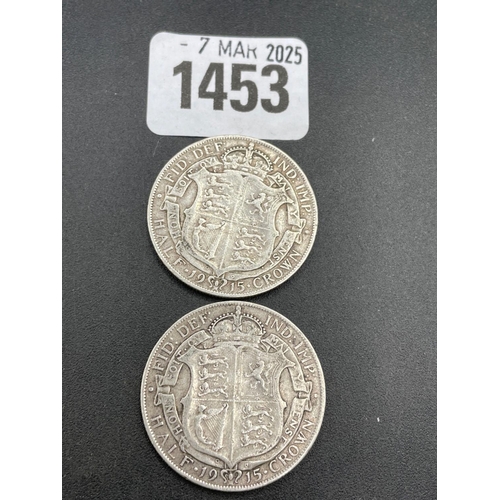 1453 - Half crowns 1915 (2)