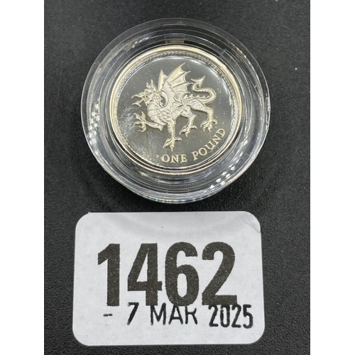 1462 - Pied fort �1 coin 2000 silver