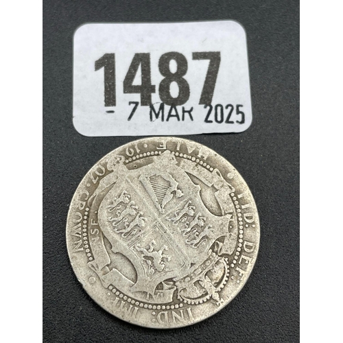 1487 - Half crown 1907