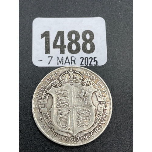 1488 - Half crown 1918