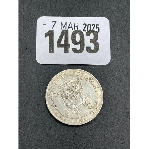 1493 - Shilling 1916, better grade