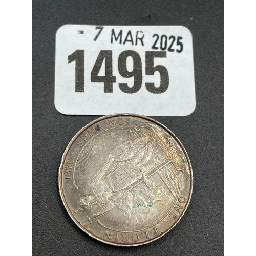 1495 - Florin 1902, better grade