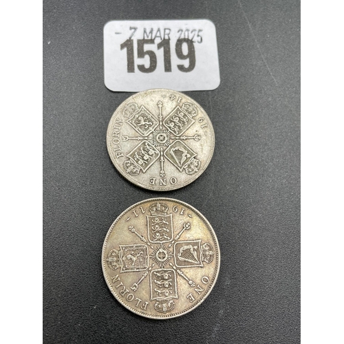 1519 - Two florins 1911/14