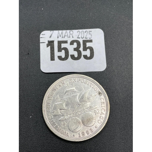 1535 - USA half dollar 1893