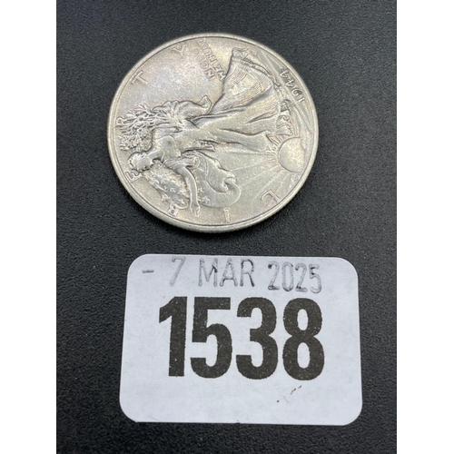 1538 - USA half dollar 1944