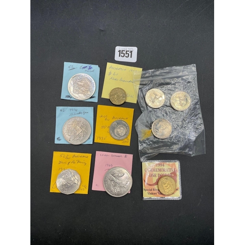 1551 - New Zealand dollar etc