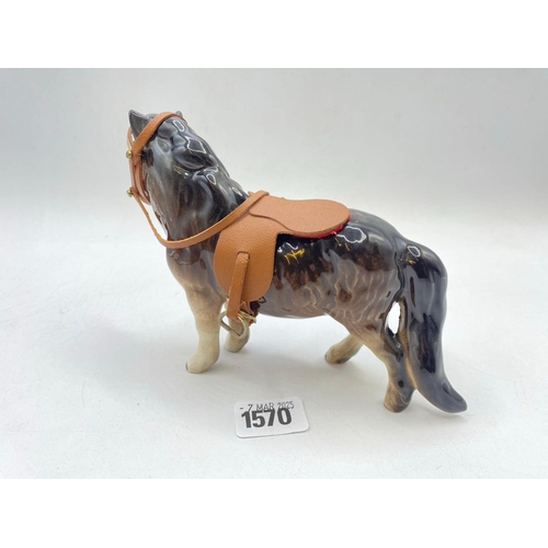 1570 - A Beswick Shetland Pony