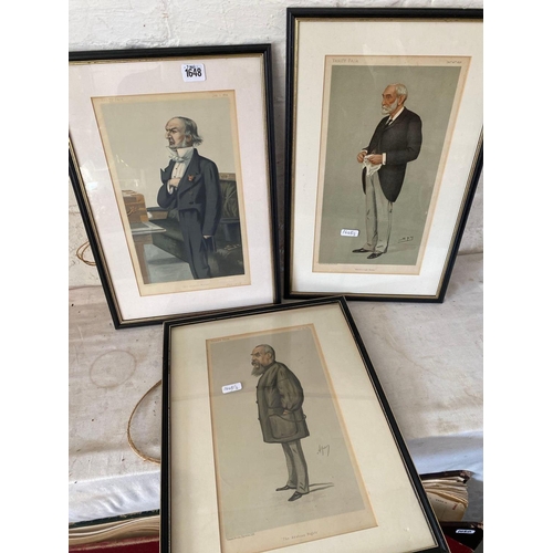 1648 - A group of three Spy prints