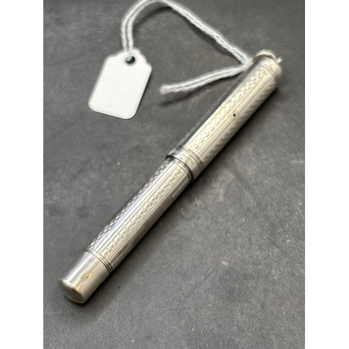 75 - A good silver IDEAL WATERMAN fountain pen London 1924