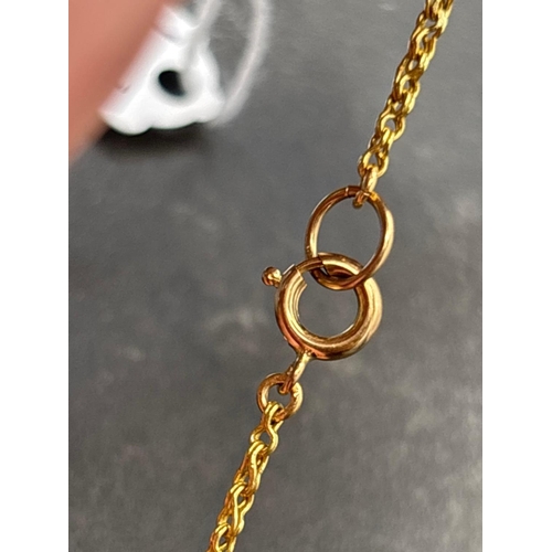 78 - A neck chain 9ct 16 inch 5.9 gms