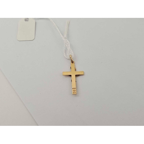 95 - A 9ct cross