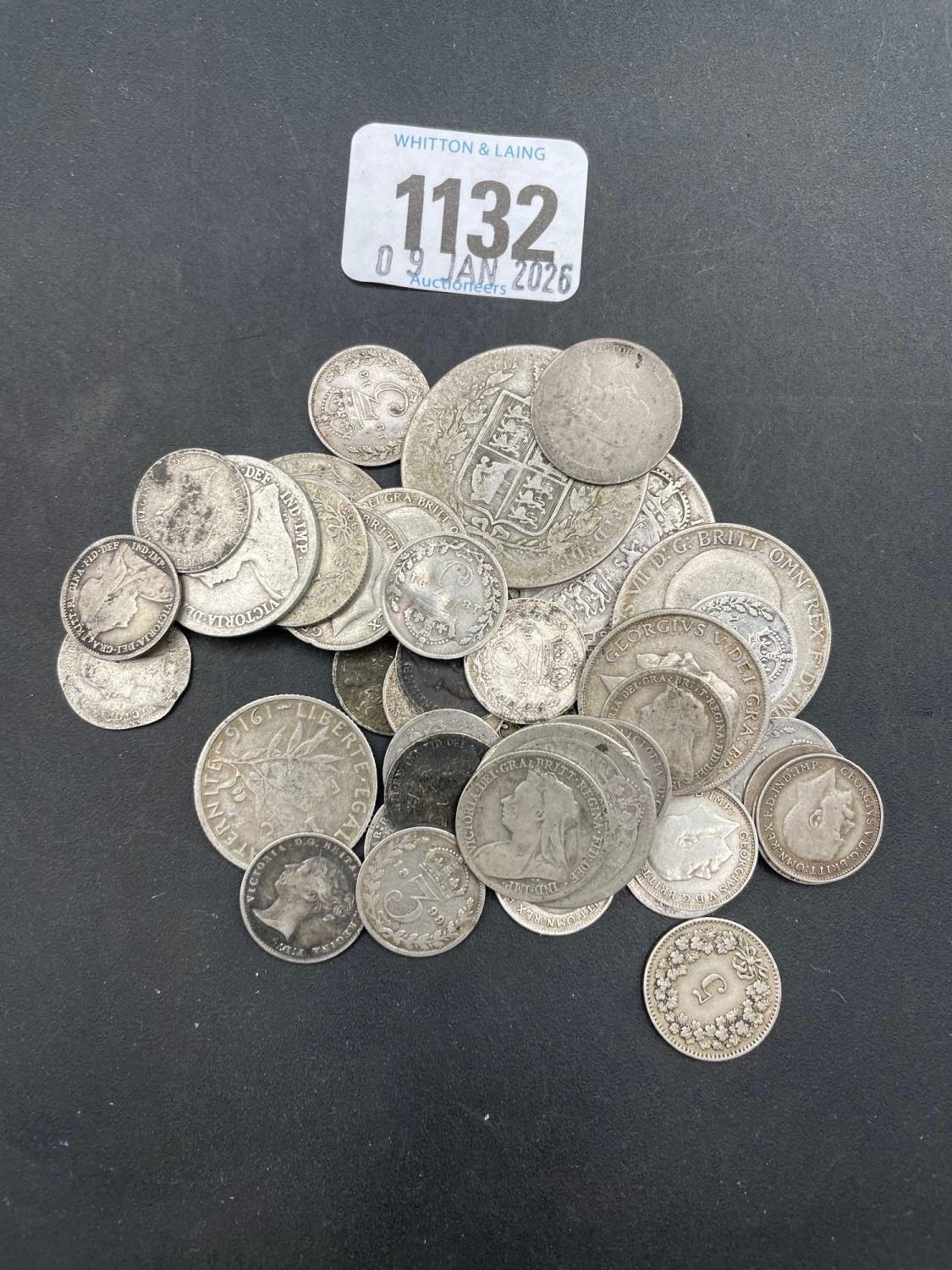 Pre '47 silver coinage, 115g
