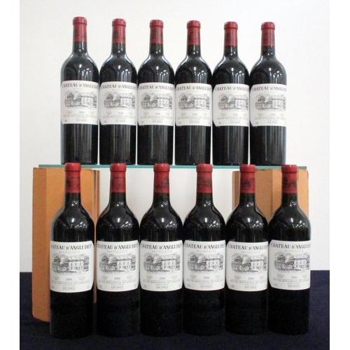 188 - V 12 bts Ch. d'Angludet 2006 owc Cantenac (Margaux) Cru Bourgeois Exceptionnel  9 hf, 3 hf/i.n