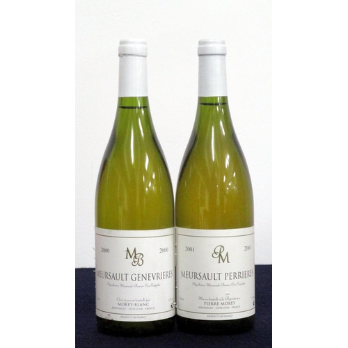 204 - 1 bt Meursault Genèvrieres 1er Cru 2000 Morey Blanc 1 bt Meursault Perrières 1er Cru 2001 Pierre Mor... 