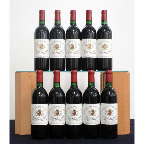 230 - 10 bts Ch. Fourcas-Hosten 1986 oc Listrac (Médoc) Cru Bourgeois Exceptionnel 8 i.n, 2 vts