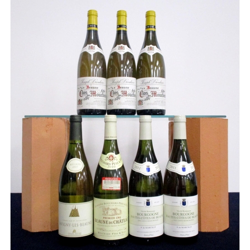 236 - 3 bts Beaune Clos des Mouches 2004 Joseph Drouhin 2 hf/i.n 1 i.n, 1 sl bs 1 bt Savigny-Les Beaune 20... 