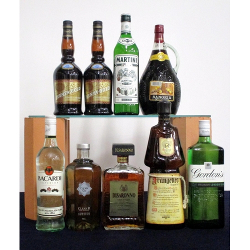 547 - 1 70-cl bt Bacardi Superior Rum 37-5 % 1 70-cl bt Clean R Low Alcohol Golden Spiced Spirit 1.2% 1 70... 